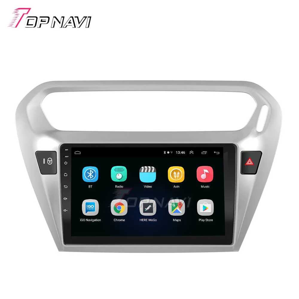 Android 10 0 Octa Core 6G + 128G 1 дюймов Автомобильный медиаплеер для Citroen Elysee 2014-2019