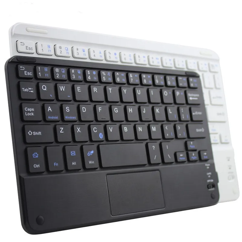 

Portable Mini Wireless Bluetooth Keyboard with Touchpad Universal For All 7-10 inch Android Tablet iPad Smartphones