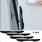 4 шт., защитные наклейки на края автомобильной двери для Opel Astra j Insignia Astra g Corsa Zafira b Mokka