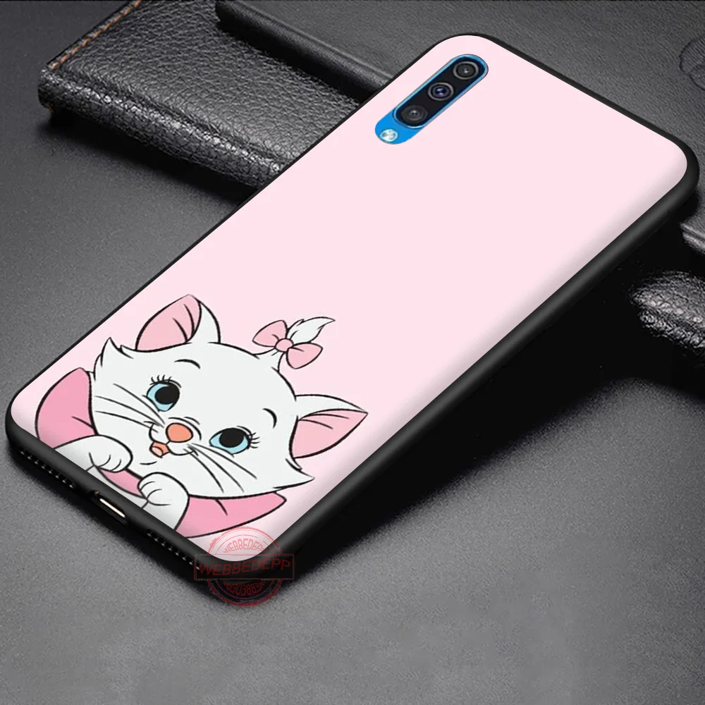 WEBBEDEPP AristoCats Marie кошки мягкий чехол для Samsung A3 детей 5 6 7 8 9 J6 A10 A20 A30 A40 A50 A60 A70 S M10 M20 M30 M40