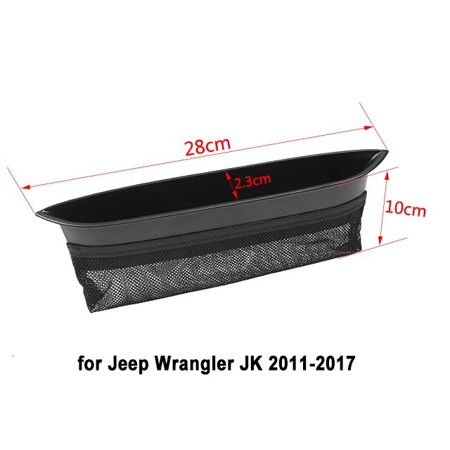 B 2011-2017 MOPAI подставка для автомобиля Jeep JK, пассажирский подлокотник, коробка для хранения, органайзер, лоток для Jeep Wrangler JK 2007-, аксессуары - Название цвета: B 2011-2017
