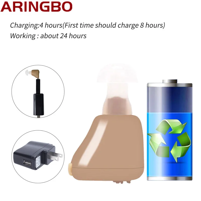 Перезаряжаемый портативный цифровой слуховой аппарат|Слуховые аппараты| |