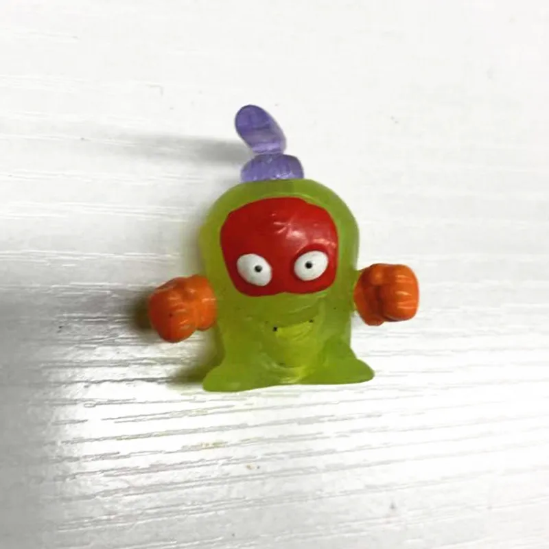 10 100 штук мягкие Zomlings супер Zings мусорное ведро цифры 3 cм Это SuperZings мусора кукла