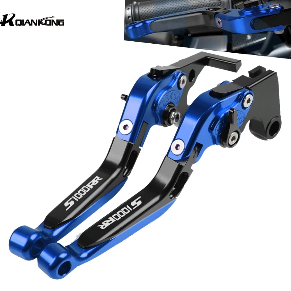 

Рычаги тормоза и сцепления, регулируемые, с логотипом S1000RR, для BMW S 000RR 2010 2011 2012 2013 2014