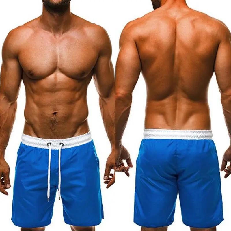 

Men's Swim Trunks Quick Dry Beach Shorts Bathing Suit with Pockets