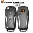 Универсальный беспроводной дистанционный ключ XHORSE XNFO01EN, 1 шт.лот, 4 кнопки, для Ford (английская версия), для VVDI2 и VVDI Key Tool