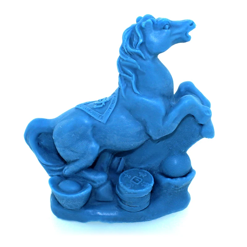

3D Soap Mould Horse Shaped Resin Crafts Silicone Mold