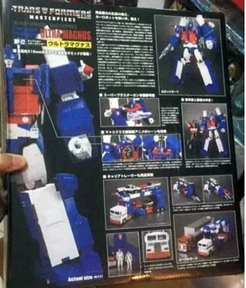 Takara Tomy Трансформеры роботы MP22 MP-22 шедевр Ultra Magnus деформация экшн-фигурки