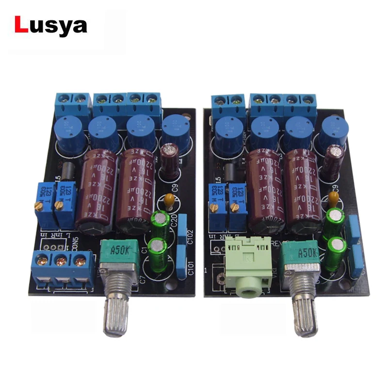 Плата аудиоцифрового усилителя TA2024 мини Т усилитель тройного пути 2x15 Вт 12 В