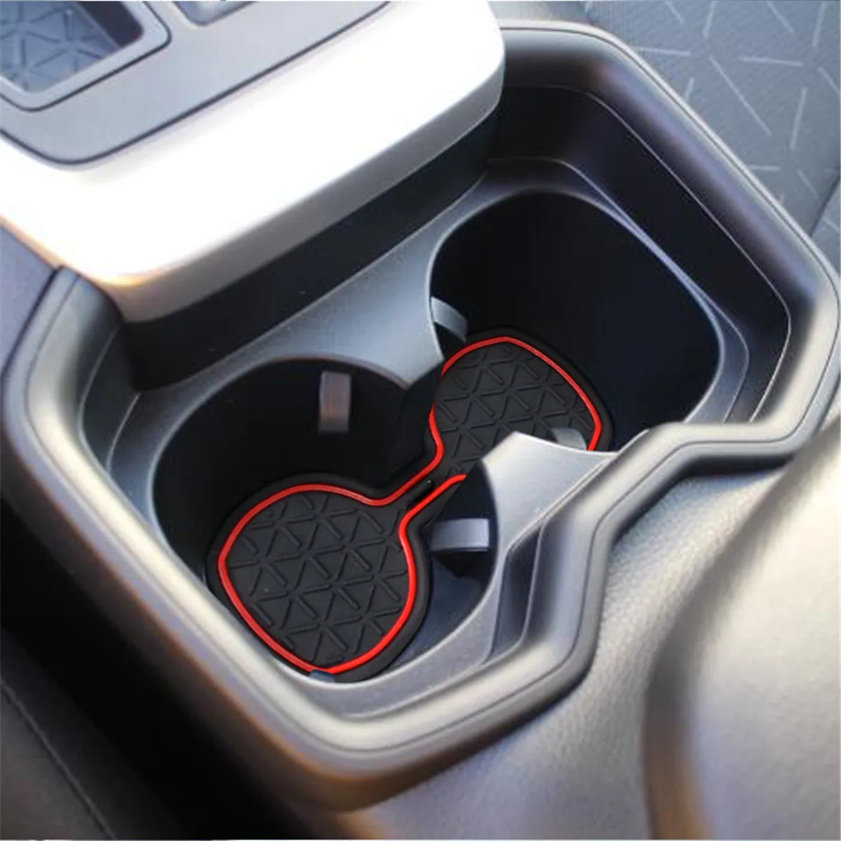 for Toyota RAV4 2019-2020 XA50 Anti-Slip Mat Phone Gate Slot Mats Cup Rubber Pads Rug RAV 4 50 Car Accessories Stickers | Автомобили и