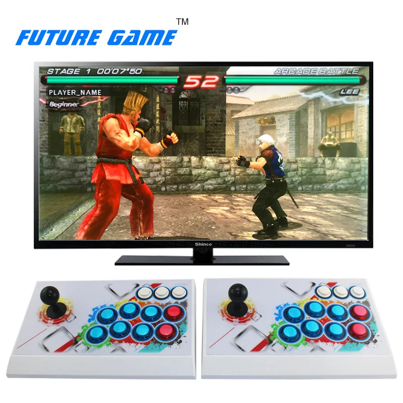 2018 новая игровая консоль Pandora key controller 7 3D USB PC джойстик кнопочный для продажи |