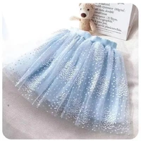 hot white skirt mesh tutu pleated lovely mini%c2%a0skirt baby girl clothes summer korean pompous lovely princess skirt 4 12 year old