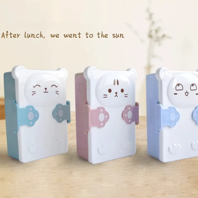 Kids Lunch Box Container Microwave School kids Boxes Bento lunch Leak-Proof Kid Fruit Snack | Дом и сад
