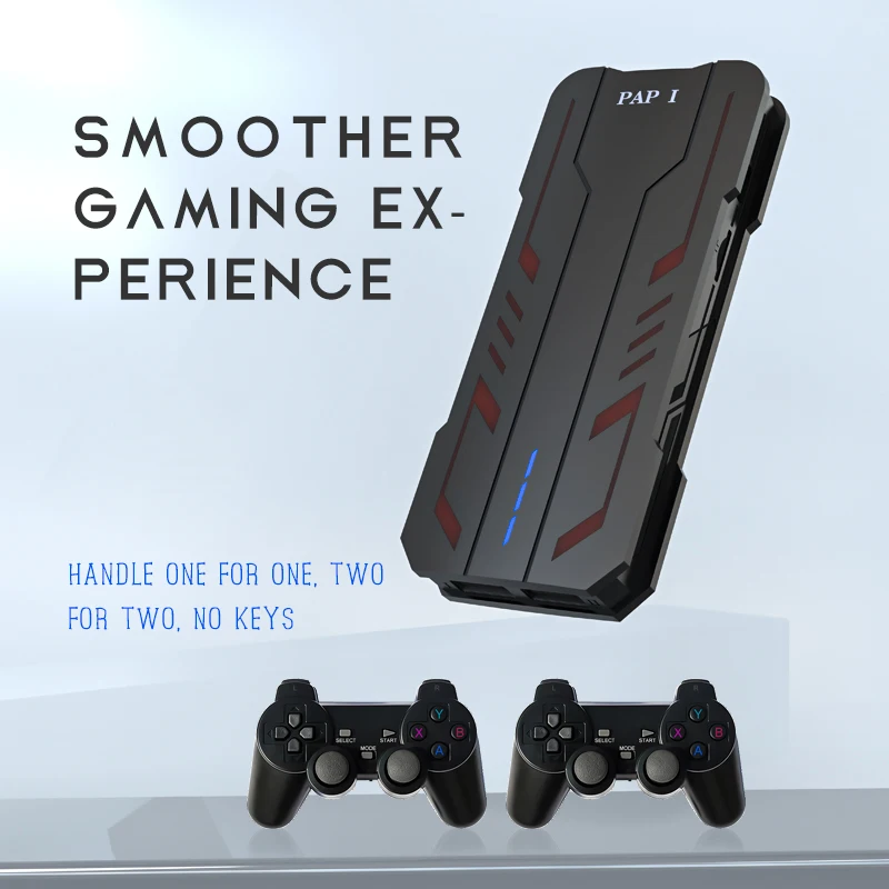 2021 4K HD видеоигровая консоль 2 4G двойной беспроводной контроллер для PS1/FC/GBA/Neogeo