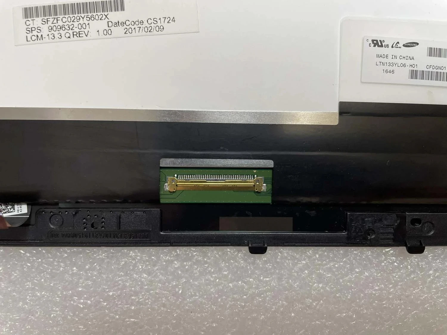 ЖК-экран 13 3 дюйма для ноутбука HP Envy 13-AB 13-AB077CL 40-контактный сенсорный экран в сборе