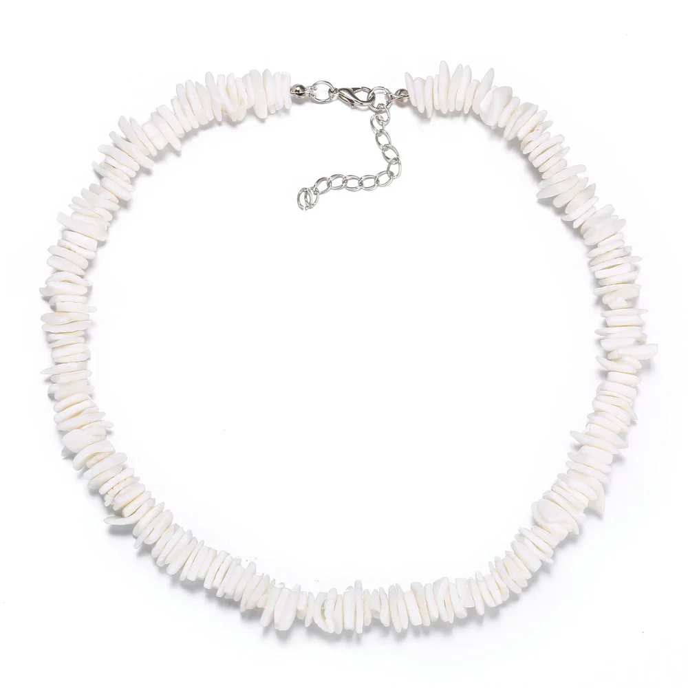 Богемный тренд искусственная раковина чокер жемчужный воротник ожерелье из