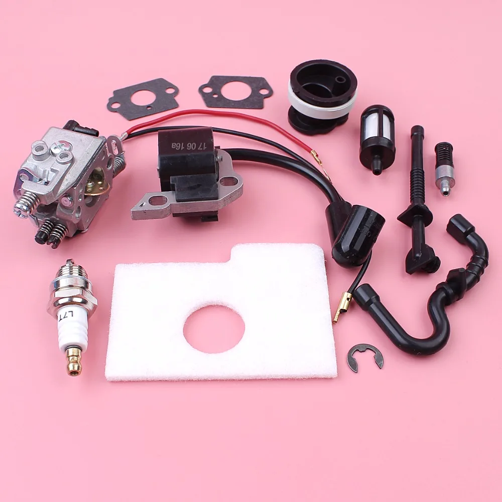 Carburetor Ignition Coil For Stihl MS180 MS170 018 017 Walbro Carb Oil Fuel Hose Air Filter Intake Manifold Chainsaw Spare Part |