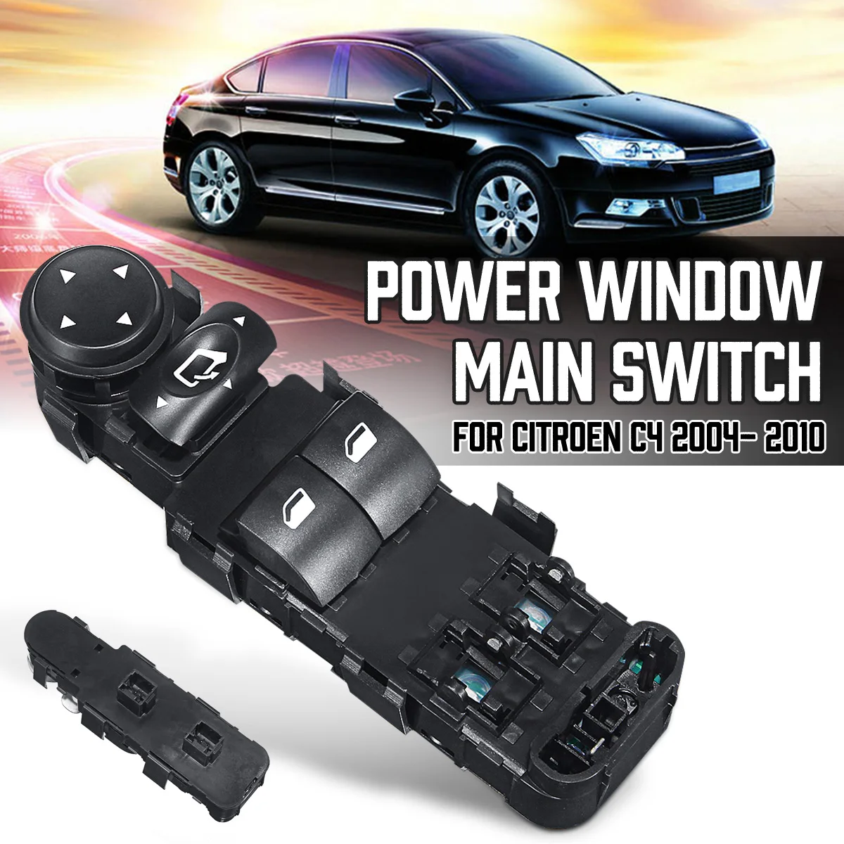 Автомобильная электрическая панель управления окном Master 2 4 9 Pin 9651464277 6554.HE для Citroen