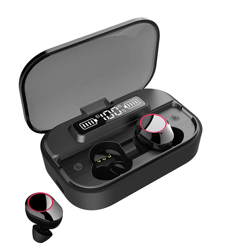 

Bluetooth наушники TWS беспроводные наушники 2000 мА/ч 9D HIFI наушники с сенсорным управлением спортивные водонепроницаемые наушники гарнитура