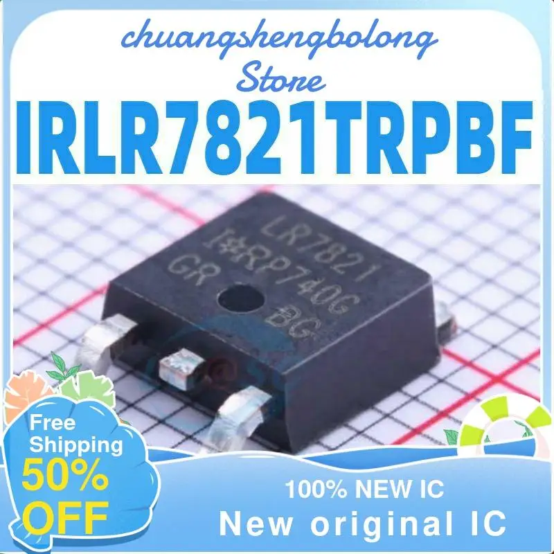 

10-200 шт. IRLR7821TRPBF TO-252 LR7821 IR 30 в 65A MOS новый оригинальный IC