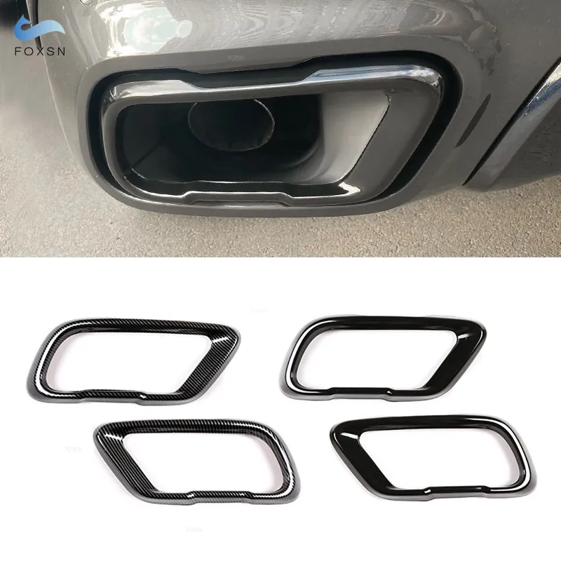Для BMW X5 G05 X6 G06 X7 G07 2019 2020 2021 м Спортивная нержавеющая сталь 2 шт. автомобильный