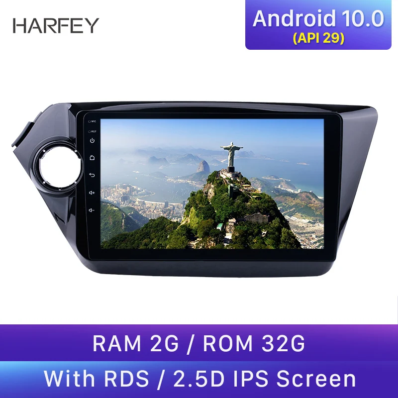 Автомобильный мультимедийный плеер Harfey 3G Wi Fi 2din 9 &quot GPS навигация Android 10 0 стерео