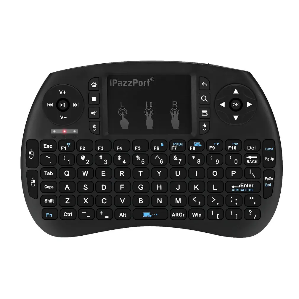 Портативная клавиатура 2 4G мини ручной Высокочувствительный умный тачпад Air Mouse