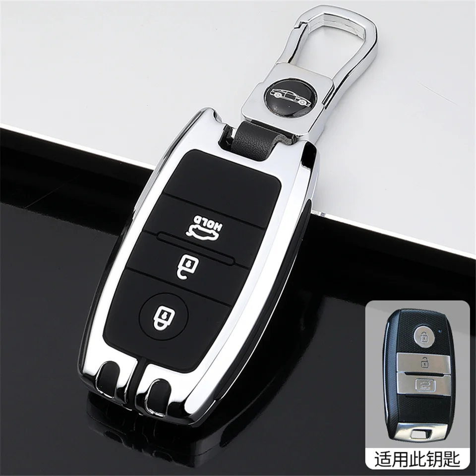 Portachiavi auto per kia sportage 2019 rio 3 ceed sorento picanto cerato soul optima 4 2011 niro x line stinger forte k7 k5 k3 k2 - H7cb7d30f2c6c437ba52d367f9053fa30D