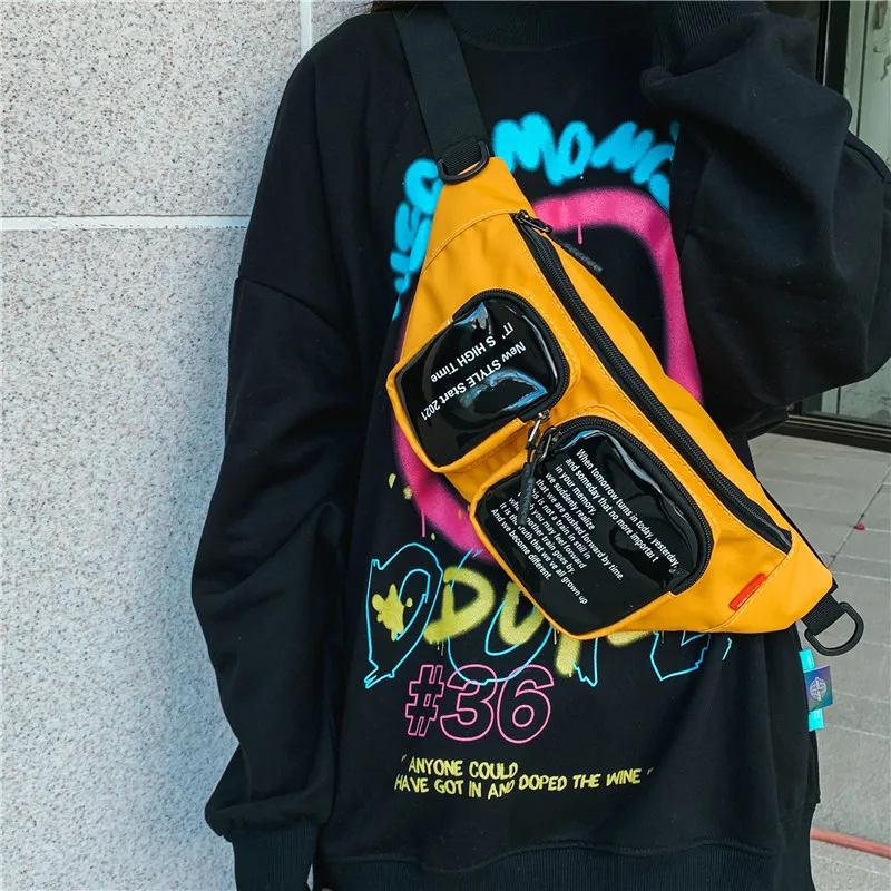 Поясная сумка для мальчиков и девочек черного цвета с молнией сумки Fanny Pack