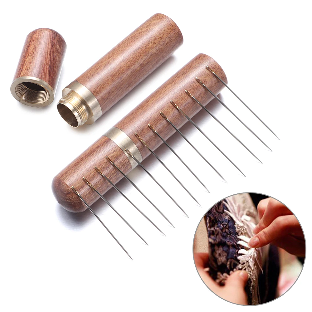 Вышивка ремесла для слепых людей самонарезающие иглы из нержавеющей стали с