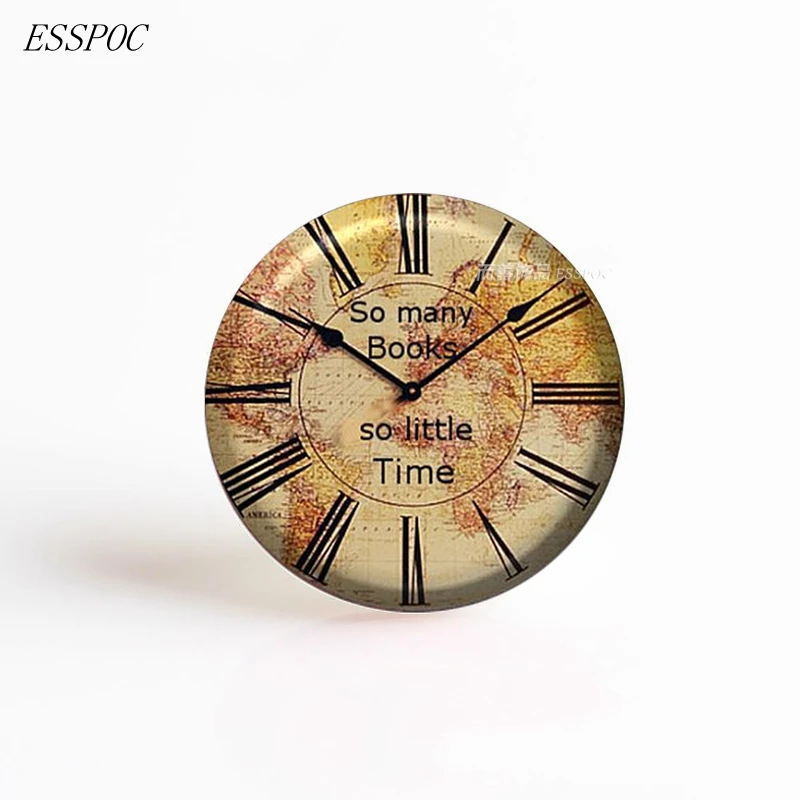 5 шт./лот столько книг сколько времени художественное фото с цитатами 25 мм