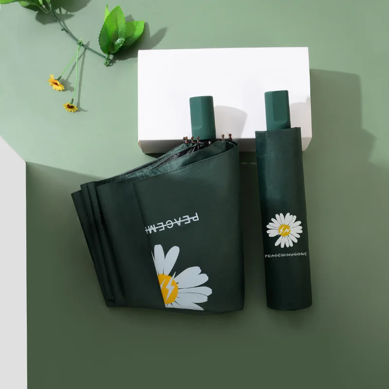 YADA 2020 модная Маргаритка зонты с цветами ветрозащитные складные дождливые для