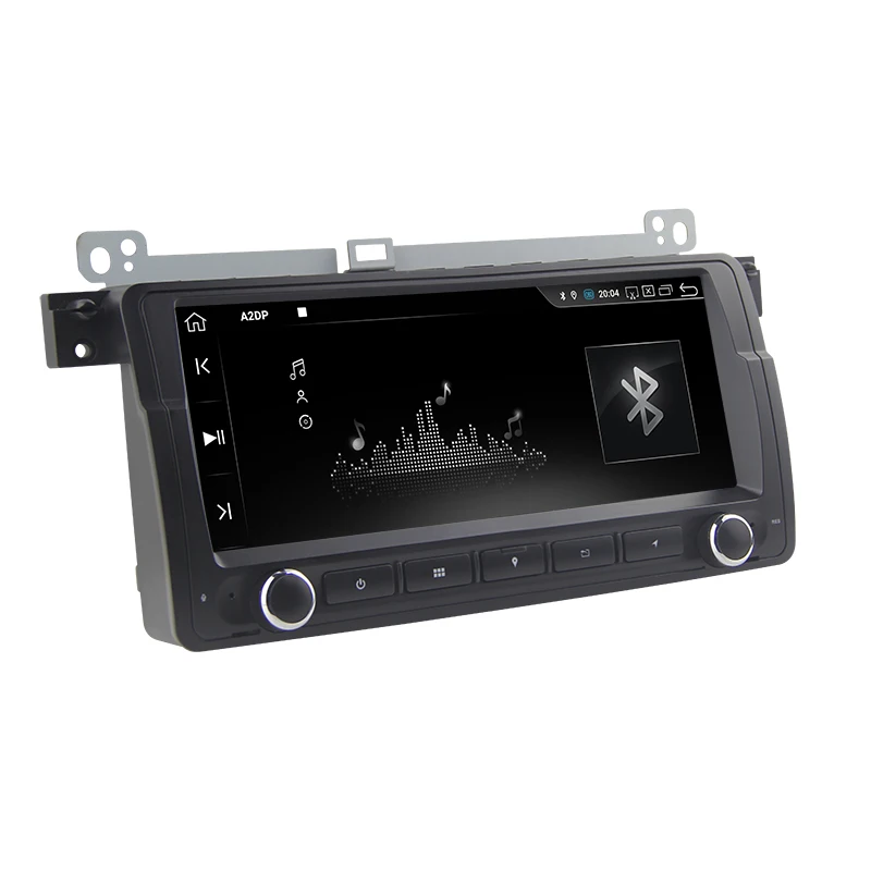 Автомобильный радиоприемник 8 дюйма 2din RK PX30 android10.0 четырехъядерный GPS для BMW E46 M3