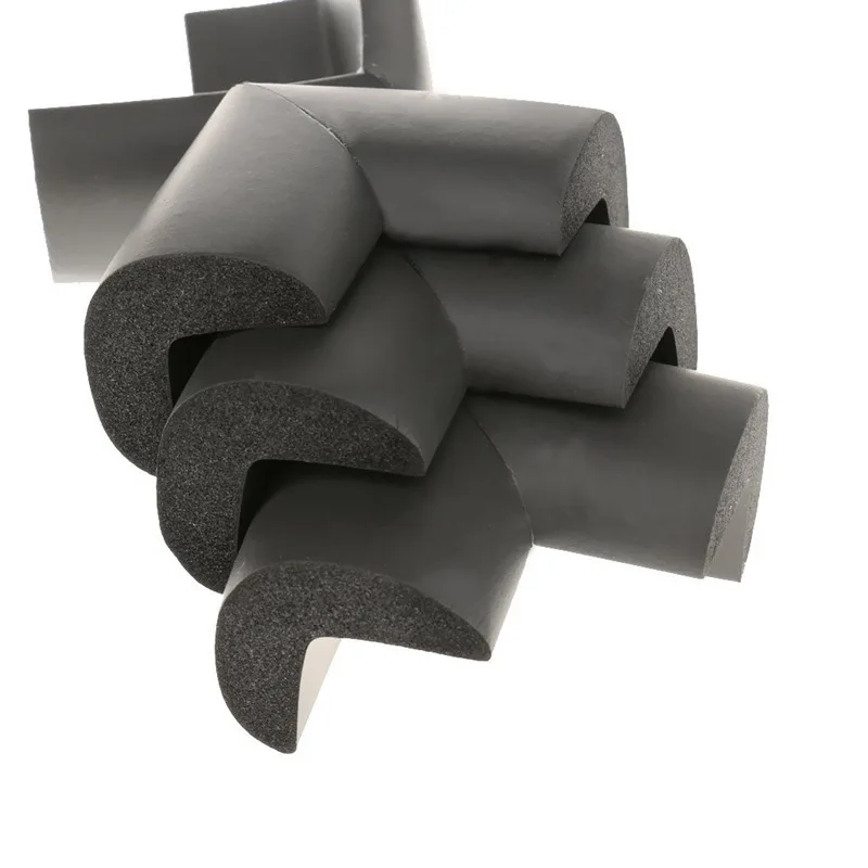 10 шт стол углы пены защитная накладка для безопасности ребенка черный|Бамперы