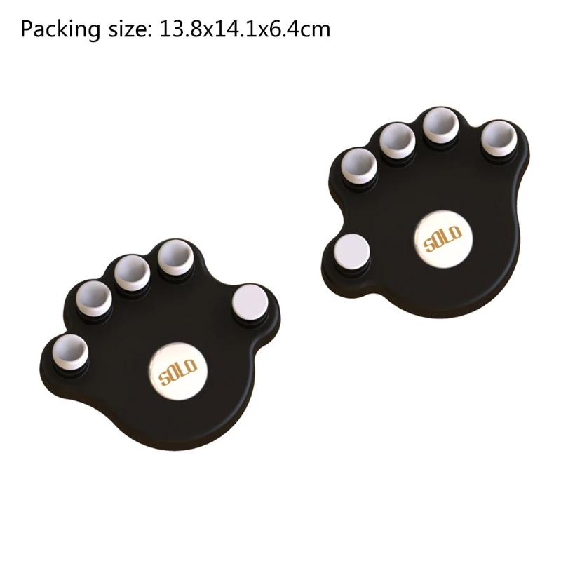 

1 Pair of Finger Training for Piano, Finger Pressing Posture Correction Hand Grip Exerciser Ergonomic Training Tool D5QD