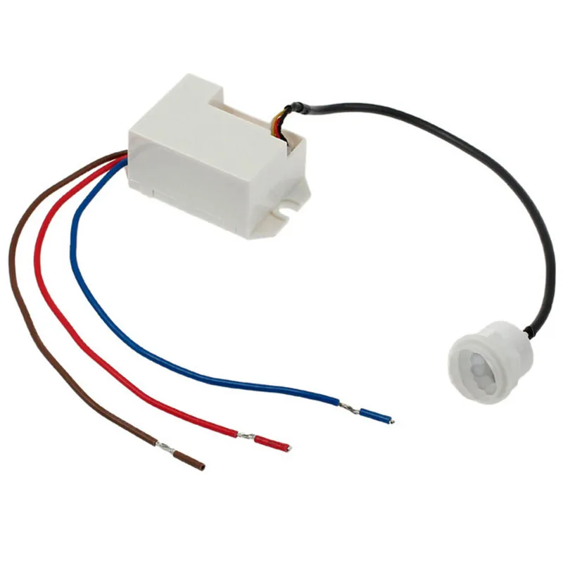 Бесплатная доставка 110V 240V PIR датчик движения модуль автоматического включения