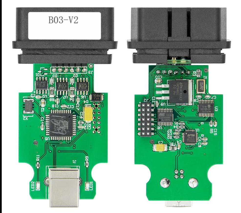 2020 новейший шестигранный кабель V2 USB интерфейс автомобильный диагностический Vag
