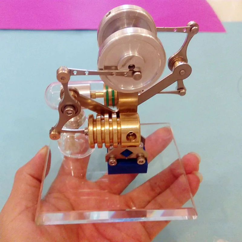 DIY Миниатюрный балансировочный двигатель для перемешивания паровой подарок на