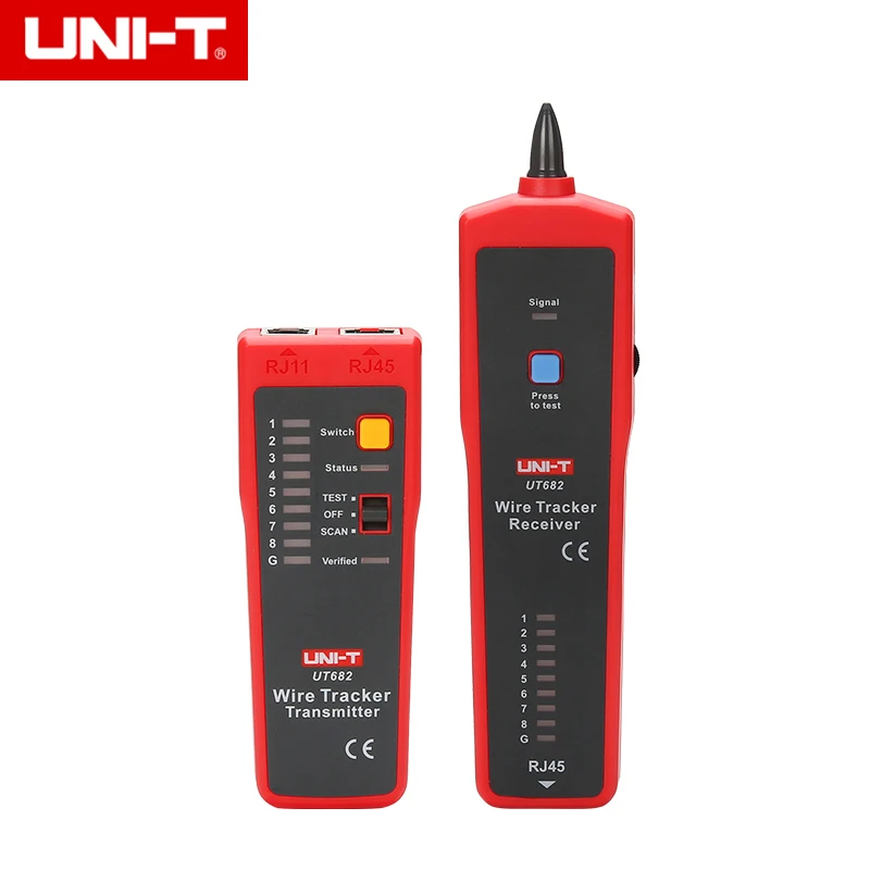 UNI T UT682 проводной трекер RJ11 RJ45 телефонный сетевой кабель трекер|tracker|tracker rj45tracker cable