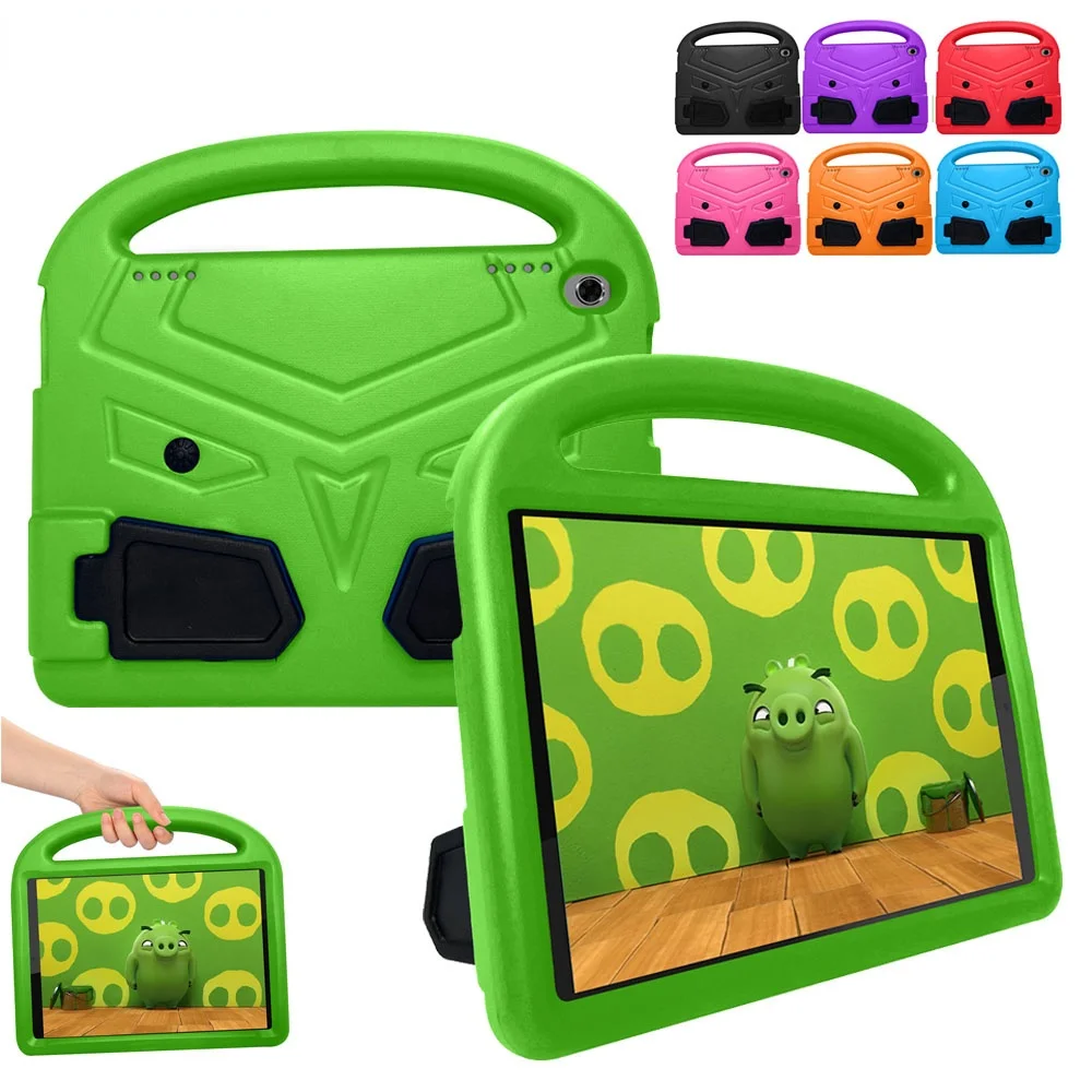 

Tablet Stand Case For Lenovo M10 X306 M10 Plus TB-X606F Full Body Coque For Tab M8 8705F 8505 Kid Safe EVA Shockproof Foam Cover