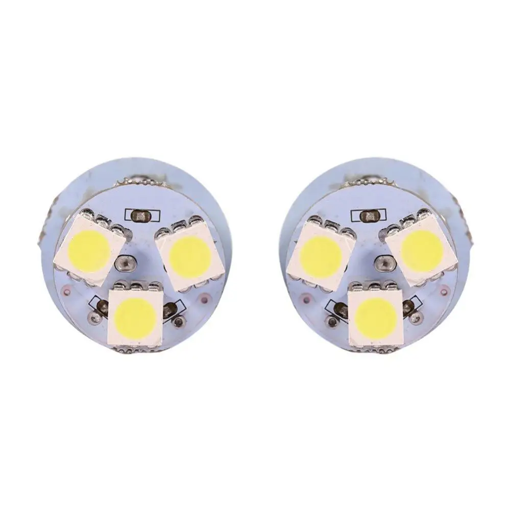 2 шт. BA15S R5W 1156 5050 8SMD светодиодные Белые автомобильные поворотные парковочные Огни