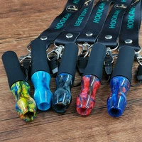 new resin shisha hookah mouthpiece with hang rope strap silicone mouth tips chicha narguile shisha nozzle water pipe accessories