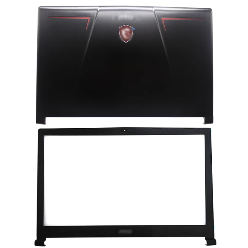 Offerte NUOVO Originale Per MSI GP73 GP73M MS-17C1 LCD Del Computer Portatile Della Copertura Posteriore/Anteriore Lunetta/Cerniere In Metallo Nero 3077C7A211 3077C1B214