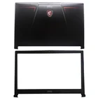 Оригинальный новый для MSI GP73 GP73M MS-17C1 Ноутбук LCD задняя крышкаПередняя панельпетли черный металл 3077C7A211 3077C1B214