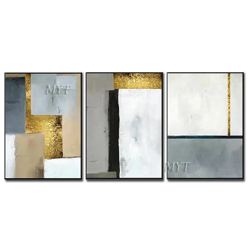 Набор картин маслом Современный Свадебный декор настенное Полихроматическое