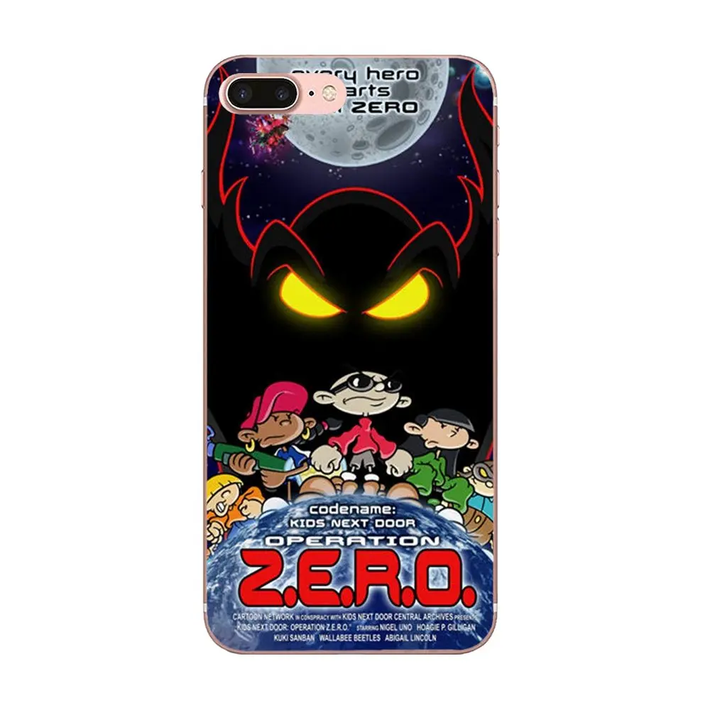 Роскошный чехол для мобильного телефона с мультяшным рисунком Codename Kids Next Door Apple