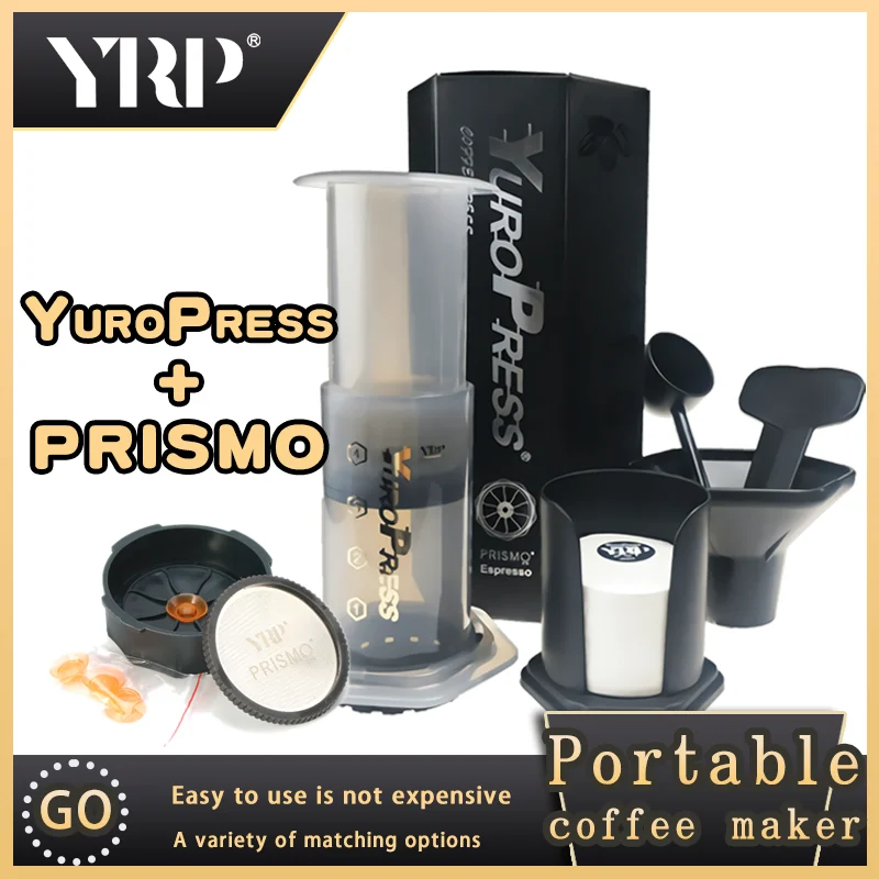 Portable coffee maker french press espresso machine cold brew filter reusable dripper yuropress Accessories Apply to Espresso