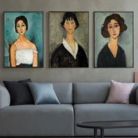 amedeo modigliani christina canvas paintings on the wall art posters and prints portrait of the woman art pictures home decor