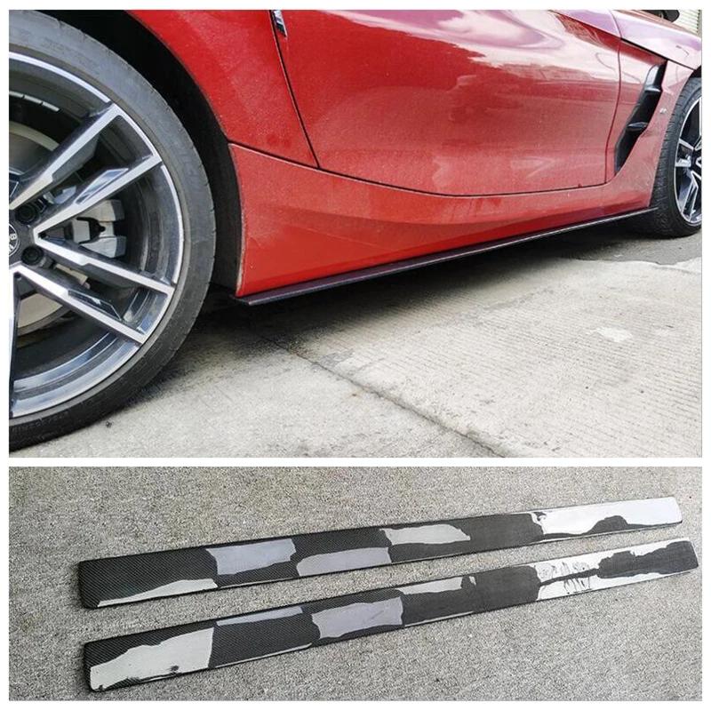 online Real Corpo De Fibra Carbono Saia Lateral Para Bmw Z4 G29 2019 2020 2021 Alta Qualidade Acessórios Do Carro