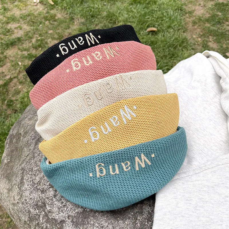 

2021 Модный классический модный брендовый роскошный дизайн Повседневный Универсальный милый простой вязаный берет с буквами художника шапк...